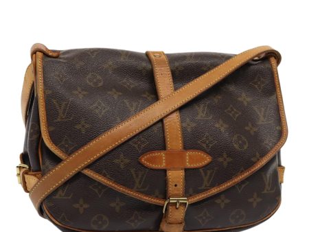 LOUIS VUITTON Monogram Saumur 30 Shoulder Bag M42256  ar12049 Sale