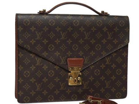 LOUIS VUITTON Monogram Porte Documents Bandouliere Bag M53338  ep4891 on Sale