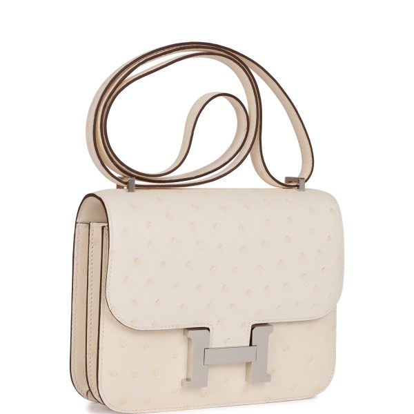 Hermes Constance 18 Nata Ostrich Palladium Hardware Online Hot Sale