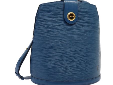 LOUIS VUITTON Epi Cluny Shoulder Bag Blue M52255  80204 Online