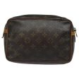 LOUIS VUITTON Monogram Compiegne 23 Clutch Bag M51847  bs15970 on Sale