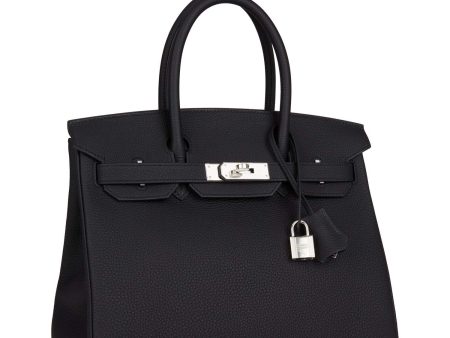 Hermes Birkin 30 Black Togo Palladium Hardware Online Sale