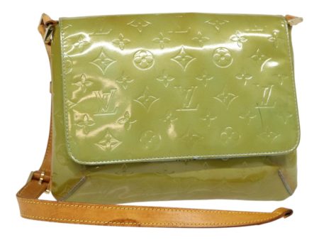 LOUIS VUITTON Monogram Vernis Thompson Street Bag Baby Blue M91009 Auth yk14362 Supply