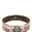 Hermes  Zebras  Wide Printed Enamel Bracelet GM (70) (  - Excellent) Online Sale