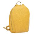 LOUIS VUITTON Epi Mabillon Backpack Yellow M52239  83123 Discount