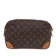 LOUIS VUITTON Monogram Compiegne 28 Clutch Bag M51845  am6780 Discount