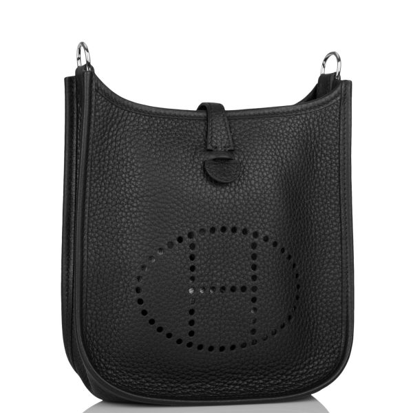 Hermes Evelyne TPM Black Clemence Palladium Hardware Online Hot Sale