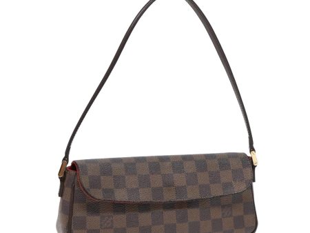 LOUIS VUITTON Damier Ebene Recoleta Shoulder Bag N51299  bs15976 Cheap