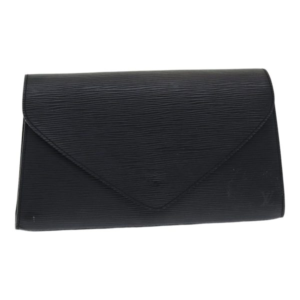 LOUIS VUITTON Epi Art Deco Clutch Bag Black M52632  80420 Online