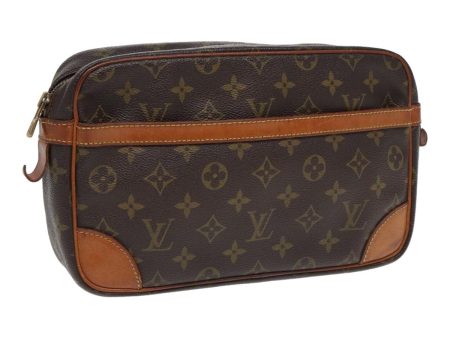 LOUIS VUITTON Monogram Compiegne 28 Clutch Bag M51845  84142 Hot on Sale