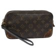 LOUIS VUITTON Monogram Marly Dragonne PM Clutch Bag M51827  82903 For Cheap