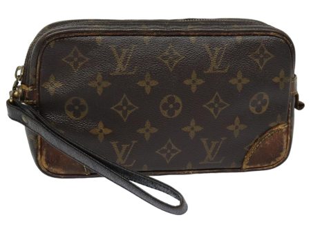 LOUIS VUITTON Monogram Marly Dragonne PM Clutch Bag M51827  82903 For Cheap