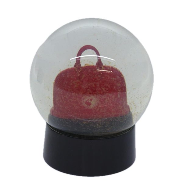 LOUIS VUITTON Snow Globe Alma VIP Limited Clear Red  79347 Online now