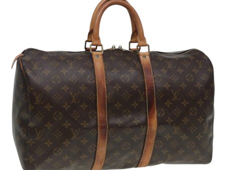 LOUIS VUITTON Monogram Keepall 45 Boston Bag M41428  86133 Cheap