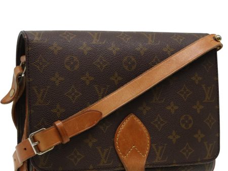 LOUIS VUITTON Monogram Cartouchiere GM Shoulder Bag M51252  83117 Online now