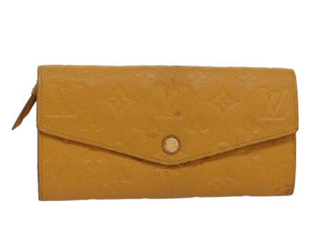 LOUIS VUITTON Empreinte Portefeuille Curieuse Wallet M60409 Auth bs16087 Fashion