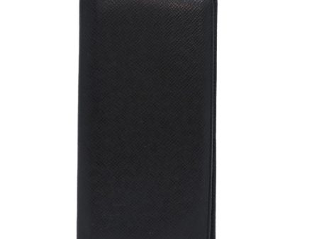 LOUIS VUITTON Taiga Brazza Portefeuille Long Wallet Ardoise M32572 Auth ar12455 For Discount