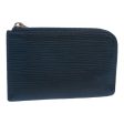 LOUIS VUITTON Epi Porte Monnaie NM Coin Purse Blue M61341  84301 Discount