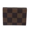 LOUIS VUITTON Damier Ebene Buton de Manchette Cadena Cuffs M64601  87817 Online now