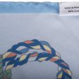 Hermes  Le Timbalier  Bleu Ciel Silk Twill Scarf 90cm For Sale