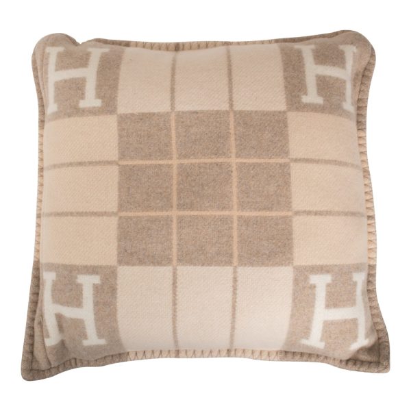 Hermes  Avalon III  Coco and Camomille Signature H Cushion PM Set of Two Hot on Sale