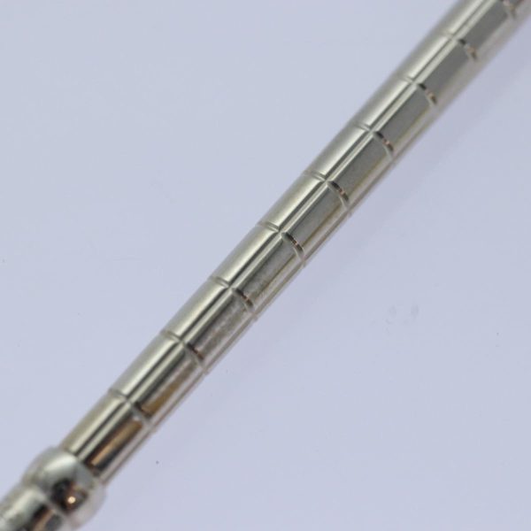 LOUIS VUITTON Stilo Agenda PM Ballpoint Pen Silver  ac3188 Sale