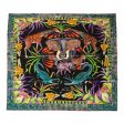 Hermes  La Marche de Zambeze  Silk Twill Scarf 90cm Cheap