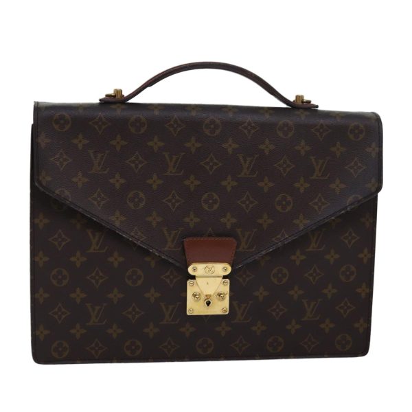 LOUIS VUITTON Monogram PorteDocuments Bandouliere Business Bag M53338 Auth 84036 Supply