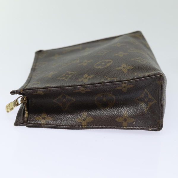 LOUIS VUITTON Monogram Poche Toilette 19 Pouch M47544  82369 Fashion