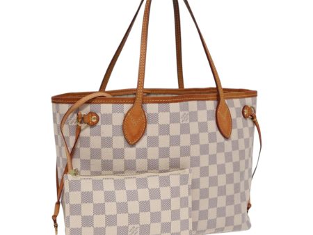 LOUIS VUITTON Damier Azur Neverfull PM Tote Bag N41362  85801 For Discount