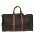 LOUIS VUITTON Monogram Keepall Bandouliere 50 Boston Bag M41416  84058 For Cheap