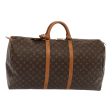 LOUIS VUITTON Monogram Keepall 60 Boston Bag M41422  ti1878 Sale