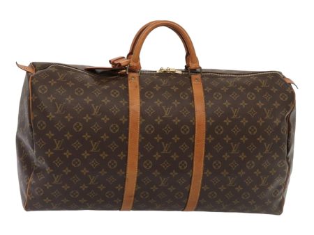 LOUIS VUITTON Monogram Keepall 60 Boston Bag M41422  ti1878 Sale