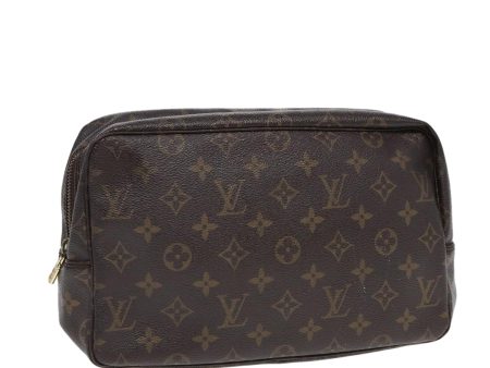 LOUIS VUITTON Monogram Trousse Toilette 28 Clutch Bag M47522  83110 For Cheap