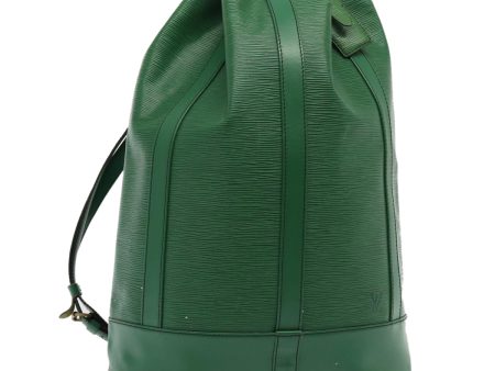 LOUIS VUITTON Epi Randonnee GM Shoulder Bag Green M43084  82149 Online Sale