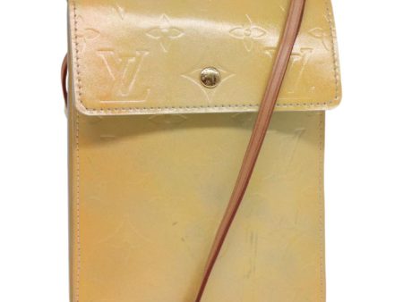 LOUIS VUITTON Monogram Vernis Kenmare Shoulder Bag Gris M91060  th5208 For Discount