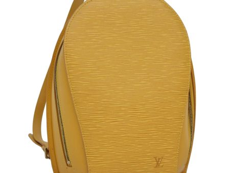 LOUIS VUITTON Epi Mabillon Backpack Yellow M52239  82929 Online Hot Sale