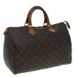 LOUIS VUITTON Monogram Speedy 35 Hand Bag M41524  84193 Sale