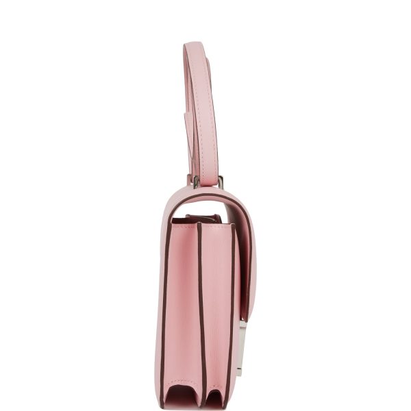 Hermes Constance 18 Rose Sakura Swift Palladium Hardware Online Hot Sale