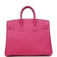 Hermes Birkin 25 Rose Pourpre Togo Palladium Hardware Online Sale