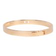 Hermes 18k Rose Gold Diamond H D Ancre Bracelet Online