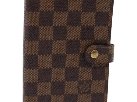 LOUIS VUITTON Damier Ebene Agenda PM Day Planner Cover R20700  83738 Hot on Sale