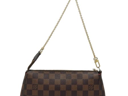 LOUIS VUITTON Damier Ebene Eva Shoulder Bag 2way N55213  86495 Online Sale