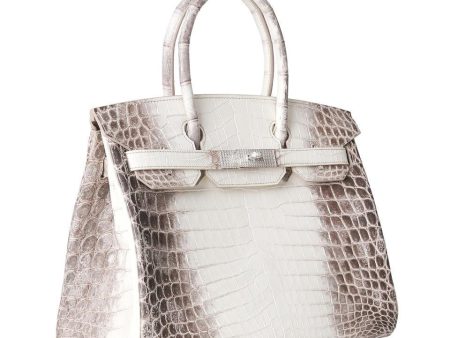 Hermes Birkin 30 Himalaya Niloticus Crocodile Diamond Encrusted Hardware Online Hot Sale