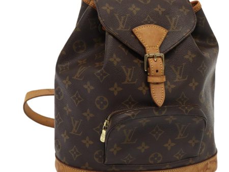 LOUIS VUITTON Monogram Montsouris MM Backpack M51136  82287 Online Hot Sale