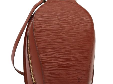 LOUIS VUITTON Epi Mabillon Backpack Brown M52233  82430 For Discount