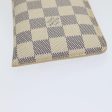 LOUIS VUITTON Damier Azur Etui Lunettes MM Glasses Case N60025  85187 Sale