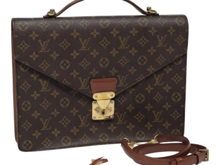 LOUIS VUITTON Monogram Porte Documents Bandouliere Bag M53338  89217 Hot on Sale