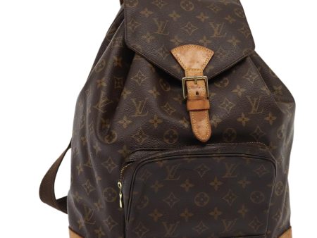 LOUIS VUITTON Monogram Montsouris GM Backpack M51135  82288 Fashion