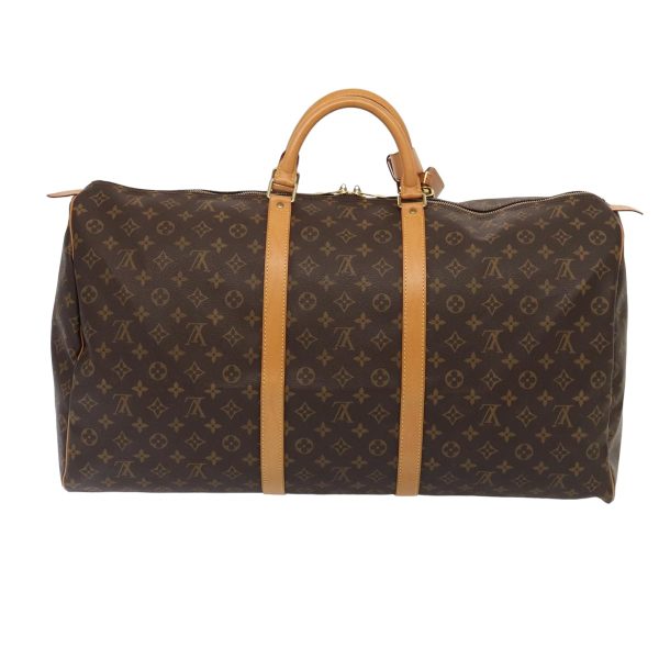 LOUIS VUITTON Monogram Keepall 60 Boston Bag M41422  83728 Online now